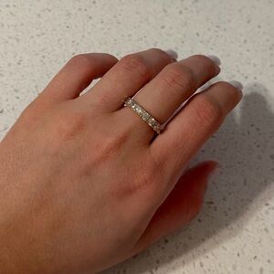 Pandora Gold and Silver Sparkle Ring